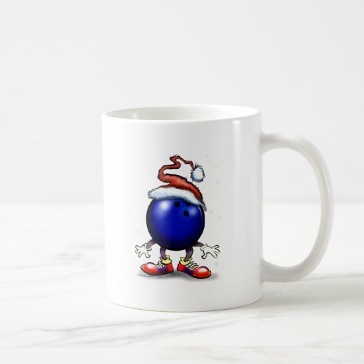 Bowlings-Weihnachten Kaffeetasse (Rechts)