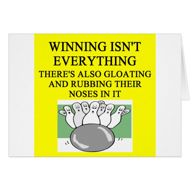 BOWLINGS-Witz (Vorderseite (Horizontal))