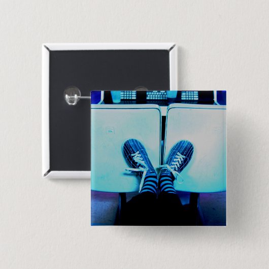 Bowlingsschuhe Button (Vorne & Hinten)