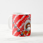 Bowlingstruthahn Tasse (Vorderseite Links)