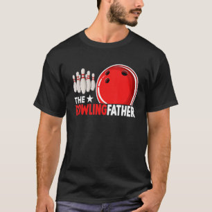 Bowlingvater Niedliche Bowling Equipment Player Co T-Shirt