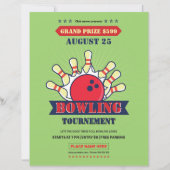 Bowlong-Turniervorlage für Flyer (Vorderseite)