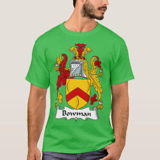 Bowman Coat of Arms Bowman Familienwappen T-Shirt