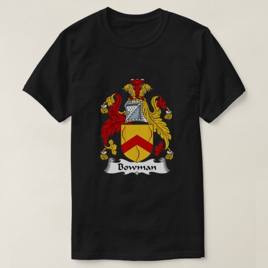 Bowman Coat of Arms Bowman Family Crest Essential T-Shirt (Design vorne)