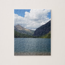 Bowman Lake - Glacier Nationalpark Montana Puzzle