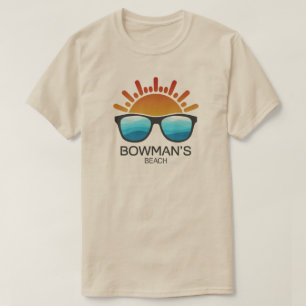 Bowman's Beach Florida Sonnenbrillen T-Shirt