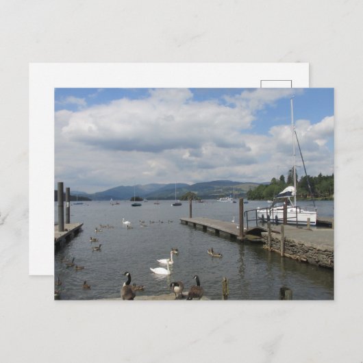 Bowness on Windermere - Lake District Postcard Postkarte (Vorne/Hinten)