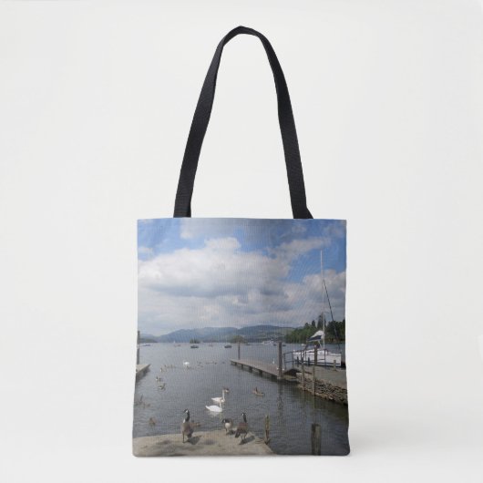 Bowness-on-Windermere Tote Bag Tasche (Vorderseite)