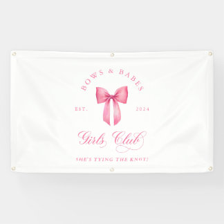 Bows and Babes Girls Club Banner