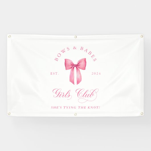 Bows and Babes Girls Club Banner (Horizontal)