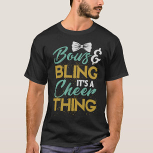 Bows and Bling Es ist eine heitere Sache Cheerlead T-Shirt