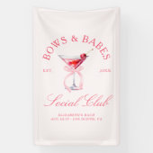 Bows & Babes Coquette Cherries Banner (Vertikal)