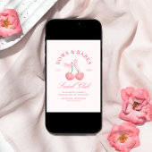 Bows & Babes Coquette Cherries Einladung