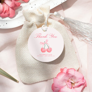 Bows & Babes Coquette Cherries Geschenkanhänger