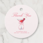 Bows & Babes Coquette Cherries Geschenkanhänger (Vorderseite)