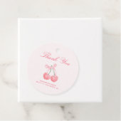 Bows & Babes Coquette Cherries Geschenkanhänger (Beispiel)