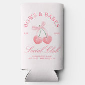 Bows & Babes Coquette Cherries Selters Dosenkühler (Rückseite)