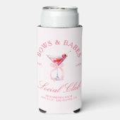 Bows & Babes Coquette Cherries Selters Dosenkühler (Seltzer Rückseite)