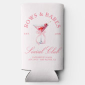 Bows & Babes Coquette Cherries Selters Dosenkühler (Rückseite)