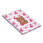 Bows & Bears Notebook Notizblock (Rechte Seite)