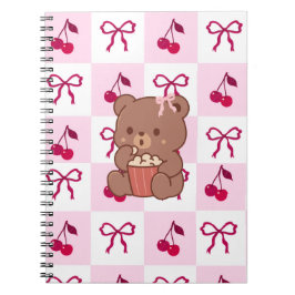 Bows & Bears Notizbuch Notizblock