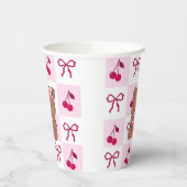 Bows & Bears Paper cups Pappbecher (Links)