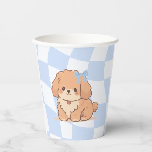 Bows & Bones Paper cups Pappbecher (Vorderseite)