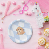 Bows & Bones Paper Plates Pappteller (Party)