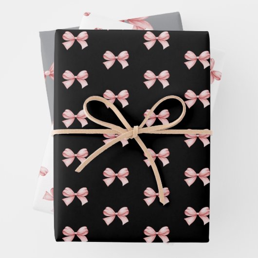 Bows Bows Geschenkpapier Set (Beispiel)