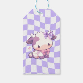 Bows & Bull's Gift Tag Geschenkanhänger