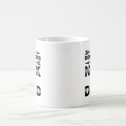 Bows Nock'em Dead Funny Junting Mug Kaffeetasse (Mittel)