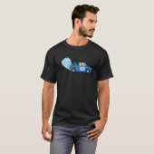 Bows oder Burnouts-Team schlägt Geschlechteroffenb T-Shirt (Vorne ganz)