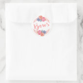 Bows oder Pfeile schätzen, dass die Gender-Aufkleb Runder Aufkleber (Tasche)