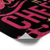 Bows und die Blindheit der Sache Cheerleader Sport Poster (Ecke)