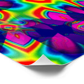 Bows und Krawatte.... Poster (Ecke)