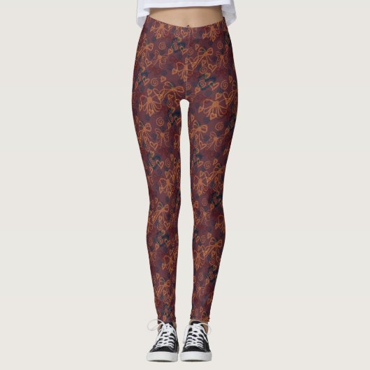 Bows und Ribbons Leggings (Vorderseite)