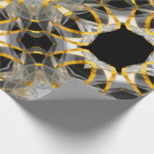 Bowserlene Monogram Geschenkpapier (Ecke)