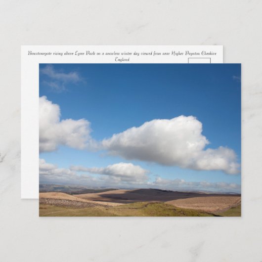Bowstonegate Postkarte (Vorne/Hinten)