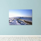 Bowstonegate Winter Holiday Card Leinwanddruck (Insitu (Holzboden))