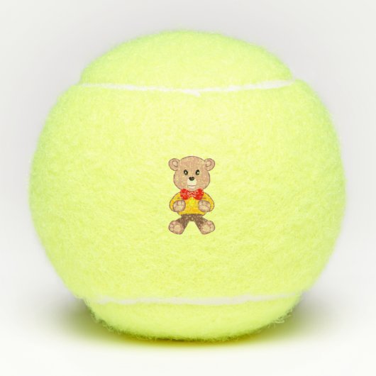Bowtie Bär Custom Generic, unmarked Tennis Ball (Vorderseite)