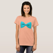 Bowtie Bikini in Blue T-Shirt (Vorne ganz)
