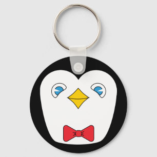 Bowtie Pinguin Schlüsselanhänger