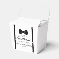 Bowtie Suspenders eine kleine Gentleman Babydusche