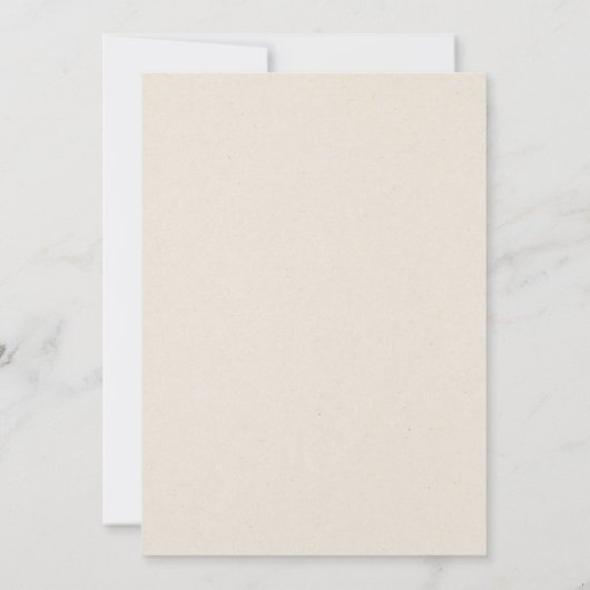 "Bowties" Einladung (Rückseite)