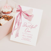 Bowtiful 1. Geburtstag Einladung