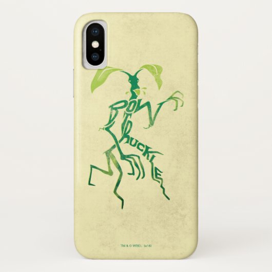 BOWTRUCKLE™ PICKETT™ Typografie Graphic Case-Mate iPhone Hülle (Rückseite)