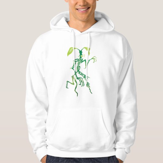 BOWTRUCKLE™ PICKETT™ Typografie Graphic Hoodie (Vorderseite)