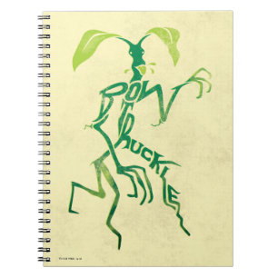 BOWTRUCKLE™ PICKETT™ Typografie Graphic Notizblock