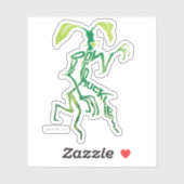 BOWTRUCKLE™ PICKETT™ Typography Graphic Aufkleber (Blatt)