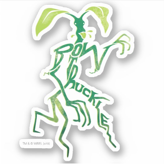 BOWTRUCKLE™ PICKETT™ Typography Graphic Aufkleber (Vorderseite)